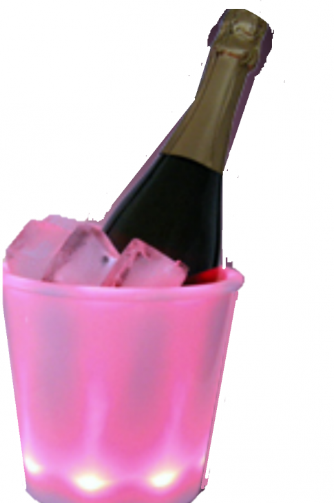 Small 6" Light Up Ice Bucket main image